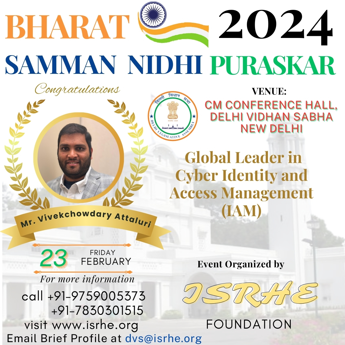 Mr. Vivekchowdary Attaluri,